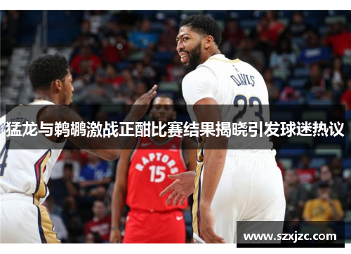 猛龙与鹈鹕激战正酣比赛结果揭晓引发球迷热议